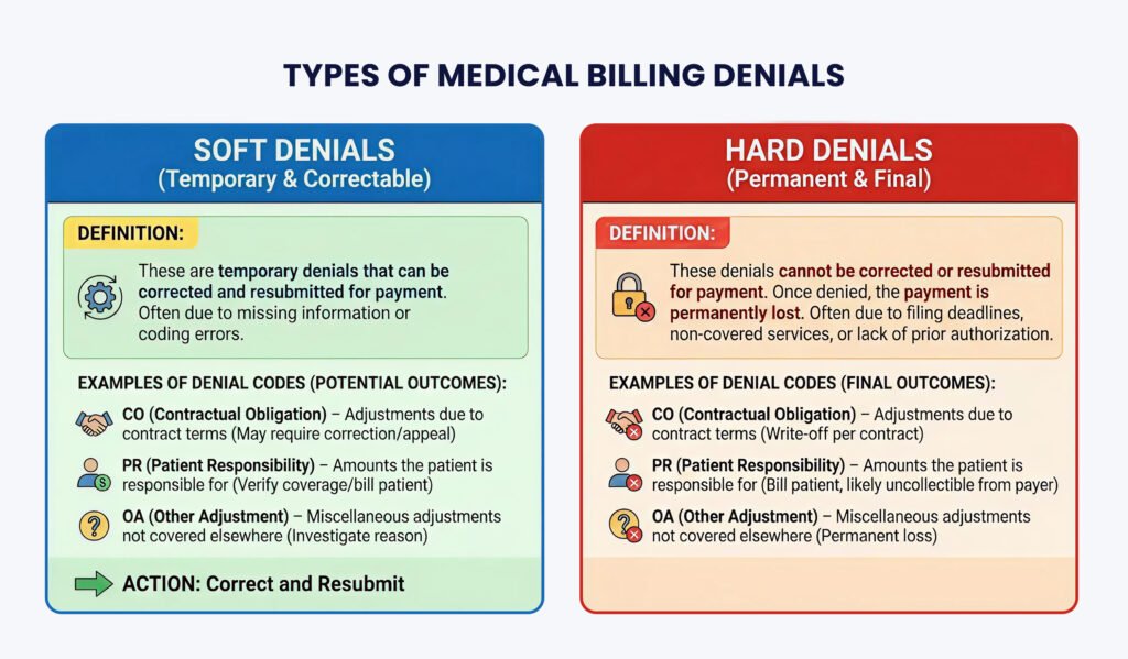 Top 5 Denial Codes Small Practices Struggle With (CO-16, CO-50, PR-49) 1 Denial Management