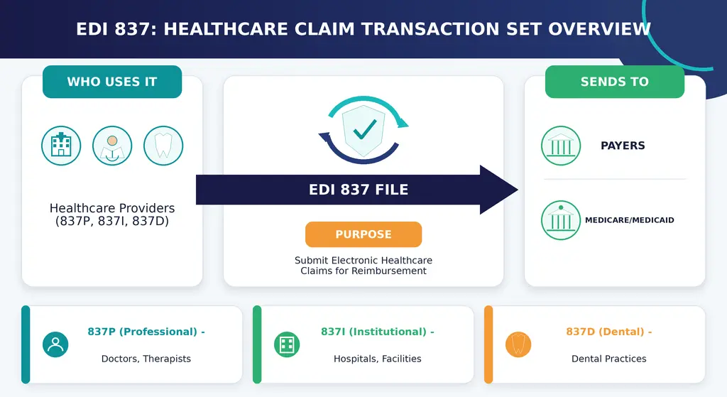 EDI 837 Healthcare Claim